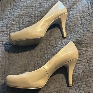 Madden Girl Cream Heels